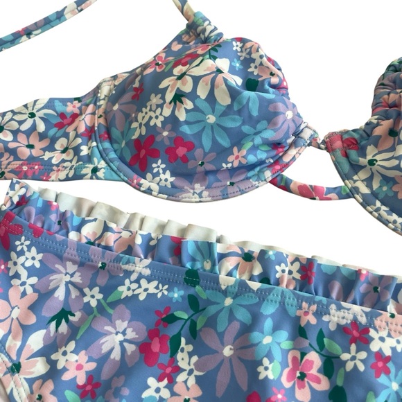 Cupshe Floral Bikini NWT Two Piece Set - Picture 4 of 9